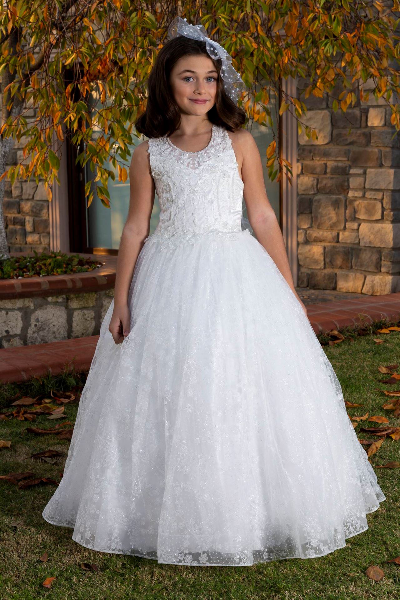 Cyrene 2-6 Years Old Girl Dress 20064 Off White