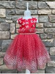 Pine 3-7 Years Old Girl Dress 10003 Coral