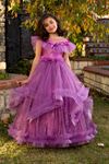 Dazzle 2-6 Years Old Girl Dress 20079 Lilac