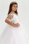 Платье для девочек Amica 7-11 лет 30041 Off White