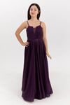Sukienka dla dziewczynki Eclipse 12-16 lat 50007 fioletowa