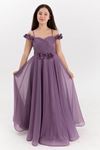 Satellite 12-16 Years Old Girl Dress 50006 Lilac