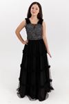 Платье Solstice для девочек 12-16 лет 50008 Черное