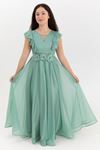 Moonstone 12-16 Years Old Girl Dress 50002 Water Green
